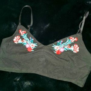 Sheer bralette/bandeau